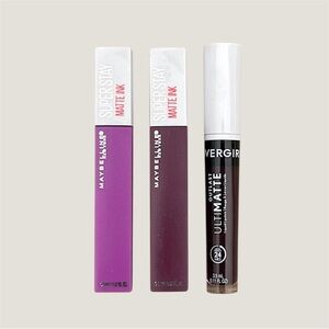 Maybelline + Covergirl Lipstick Bundle